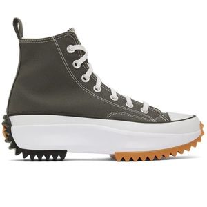 NEW Men’s Gray Run Star Hike Platform Converse Sneakers Size 9.5